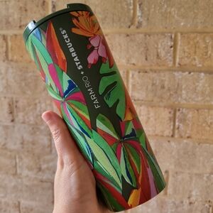 Starbucks x Farm Rio collab. 16oz stainless steel cup